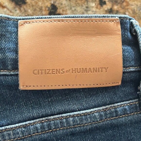 Citizens of Humanity EMERSON Button-Fly Crop Slim Boyfriend Jeans Size 26 ~ EUC - Picture 6 of 14